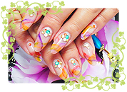 カラーグラデ　スカルプ