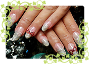 ラメグラデ　スカルプ