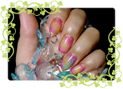 ラメスカルプ＋エアーブラシ