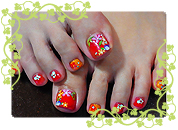 マトリョーシカ風フットジェル