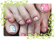 スターフットジェルネイル