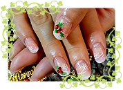 柊ネイルピンクｖｅｒ．