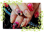 甘×辛・猫ちゃんネイル