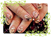 ハートフレンチネイル