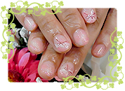 春色タイダイネイル