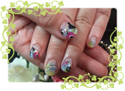 マリメッコ風ネイル