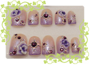 ペールトーンフットネイル