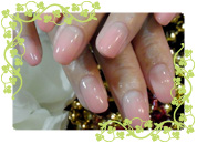 シンプルグラデーションネイル