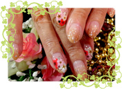 お花ネイル